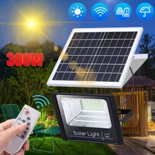 Commercial 1000000LM LED Outdoor Dusk to Dawn Solar Street Light Road Area Lamp