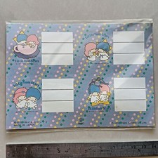 Vintage Japan Sanrio Little Twin Stars Sticker 1976-1985 NEW