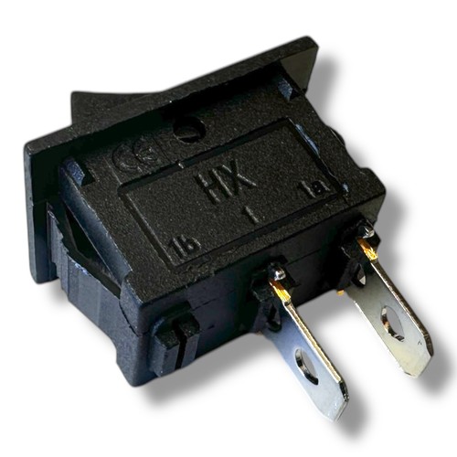 ✅ 1x Ein Aus Einbau Wippschalter Schalter On Off AC 250V 6A 2Pin Schwarz Power ✅ - Picture 6 of 17
