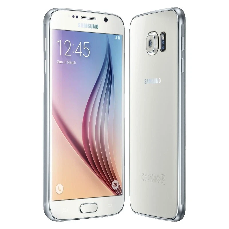 Samsung Galaxy S6 White Cell Phones & Smartphones