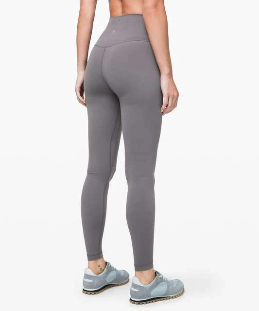 NEW LULULEMON ALIGN PANT 25 NULU TIGHTS TITANIUM GREY Sz 12 AU 16 $119 YOGA