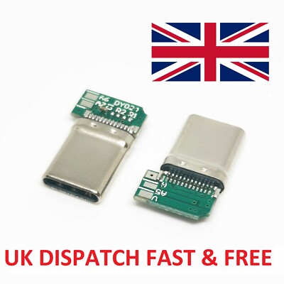 USB Buchse USB3.1 Stecker TYP-C Stecker TYP-C mit Platinenstecker TYP-C Interface