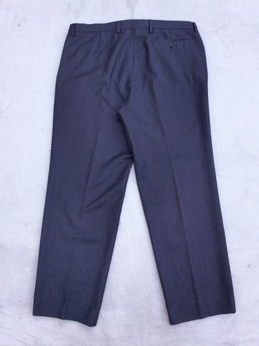 Burberry London Pants Mens 40 in Dark Grey Pleated Trousers EU 50 Made in Spain - Picture 7 of 17