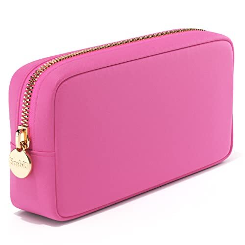 Travel Makeup Bag Small Bubblegum Cosmetic & Toiletry Pouch-image