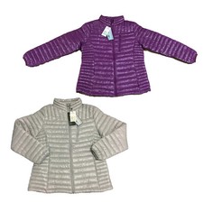 Spire By Galaxy Womens Waterproof Lightweight Puffer Long Sleeve Jacket