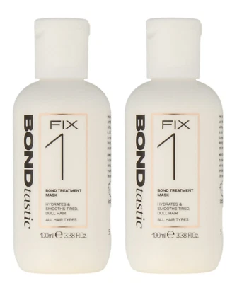 2x BONDtastic Bond Fix 1 TREATMENT MASK 100ml