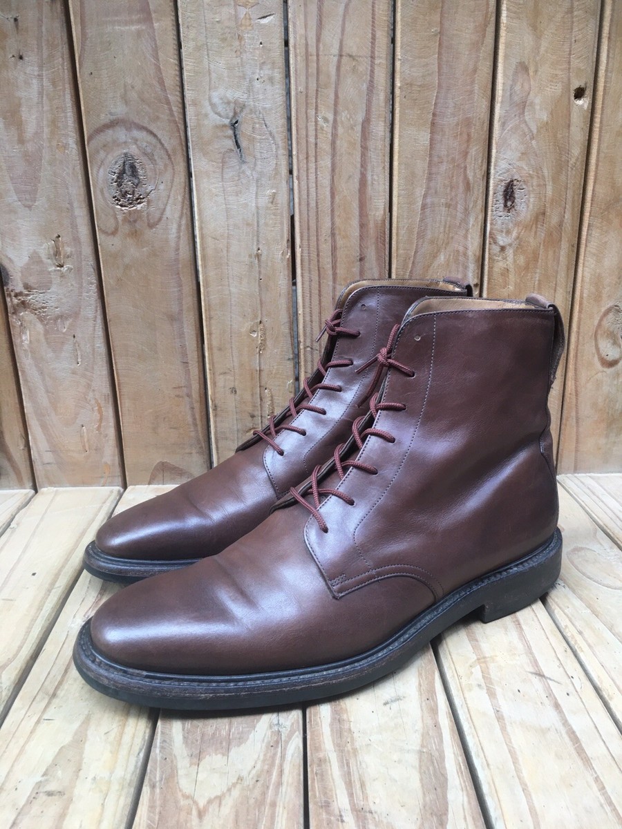Church's Leonardo R Brown Derby lace up Men's leather boots SZ Uk
