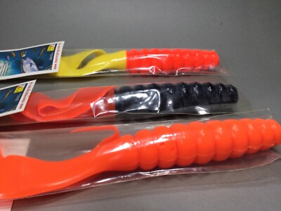 Twister 30cm Bait Sea Fishing Perch Zander Rubber Bait Rubber Fish Japan Red