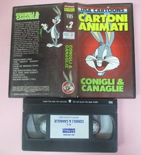 VHS film CONIGLI & CANAGLIE Usa cartoons cartoni animati animazione(F159)no dvd