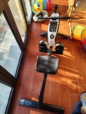 Vogatore domestico Magnetico Domyos RTC 690 Bianco e nero, usato, perfetto.