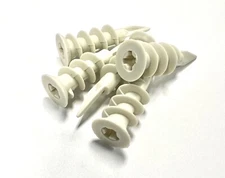 Self Drilling E Z Wall Anchors Plastic #8x 1-3/4" for Drywall, Sheetrock