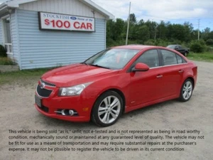 2012 Chevrolet Cruze 4dr Sdn LTZ Turbo w/