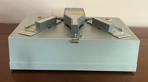 Hahnel Collmatic Giuntatrice Motorizzata Super 8 Film Con Manuale - Made In Germany - Foto 4 di 10