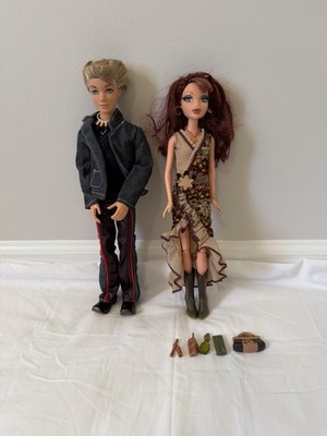 Mattel Barbie My Scene Night On the Town 2003 Chelsea and Hudson Dolls Complete