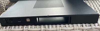 1U 1 HE Mini ITX  Gehäuse PC Leergehäuse  Server-Gehäuse schwarz f. Rack-Montage