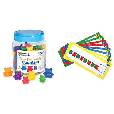 Learning Resources The Original Three Bear Family Basic Six Colour Rainbow Count