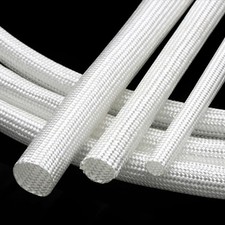 White Heat Resistant Sleeving Cable Wire High Temperature Component Lead Heat