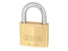Image of ABUS Mechanical 65/40Mm Brass Padlock Keyed Alike 401 ABUKA02340