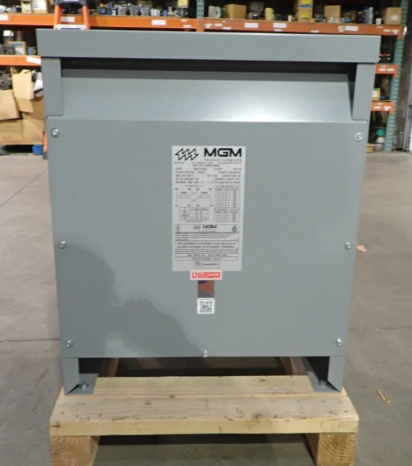 Nuevo transformador monofásico de 25 KVA MGM 25SS*D16 HS25C3B2-D16 240x480-120/240v Foto 3 de 4