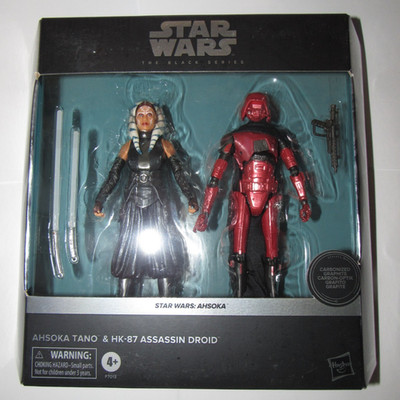 Star Wars Black Series action figure Ashoka Tano & HK 87 Assassin Droid NEW