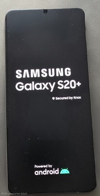 Samsung Galaxy S 20 Plus, 128 GB, blau, funktionstüchtig doch mit Wasserschaden