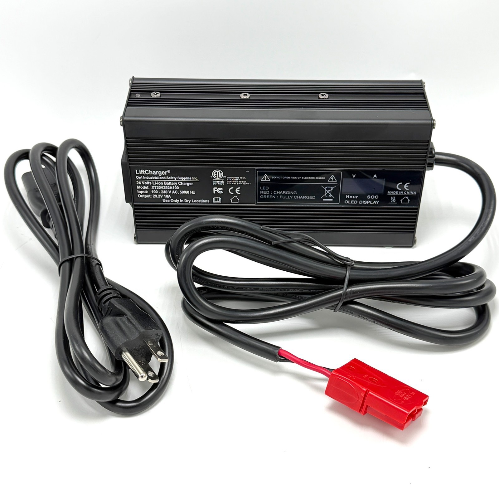 24v 10 Amp Battery Charger for Apollo Electric Pallet Jack CDB15, A-1017, A-1034