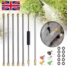 4000PSI Gutter Cleaning Tool Extension Wand Lance Roof Cleaner Pressure Washer -