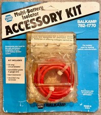 Vintage Napa Multi Battery Isolator Accessory Kit Balkamp 782-1770 Nos New