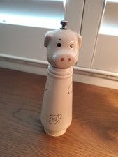 Kamenstein 9" pig ceramic figurine peppermill super cute pig collector piece