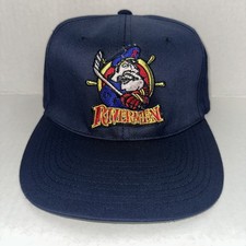 Vintage Peoria Rivermen Hat/Cap. American Needle. Stretch Fit Medium. New. 1990s