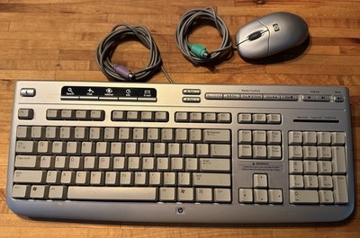 HP 5187 Keyboard & Mouse, with multi-media functions, tested