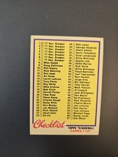 1978 Topps - Checklist Cards 1-121 #74