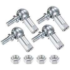 M METERXITY 4Pack CS10 Ball Head Rod End Bearing, M5x0.8 Right Male Thread an...