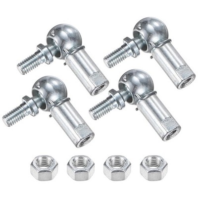 M METERXITY 4Pack CS10 Ball Head Rod End Bearing, M5x0.8 Right Male Thread an...