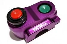 Billet Aluminum Kawasaki 650 X2 SX TS Lanyard Switch Housing