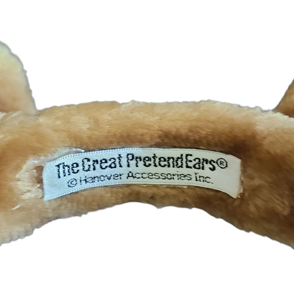 The Great Pretend Hanover Accesorios EE. UU. Marrón Satinado Conejo Conejo Orejas Marrón Foto 3 de 3