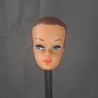 Vintage 1958 Fashion Queen Barbie Replacement Doll Head Molded Hair