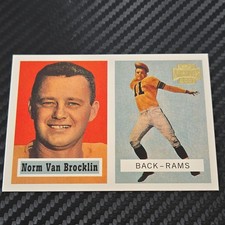 2001 Topps Archives #114 Norm Van Brocklin Rams