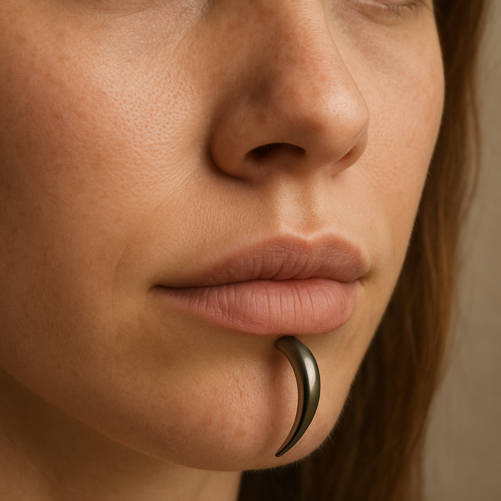 Buy Labret Spike Horn Tusk Piercing Claw Chin Statement 316 Steel