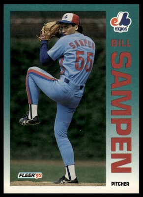 1992 Fleer #492 Bill Sampen