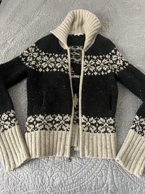 Vince 100% Cashmere Thick Sweater Coat Cardigan Jacket