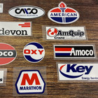 StickerS Amoco Marathon American Oil Columbus McKinnon OXY Oil Field Pipeliners — photo 5