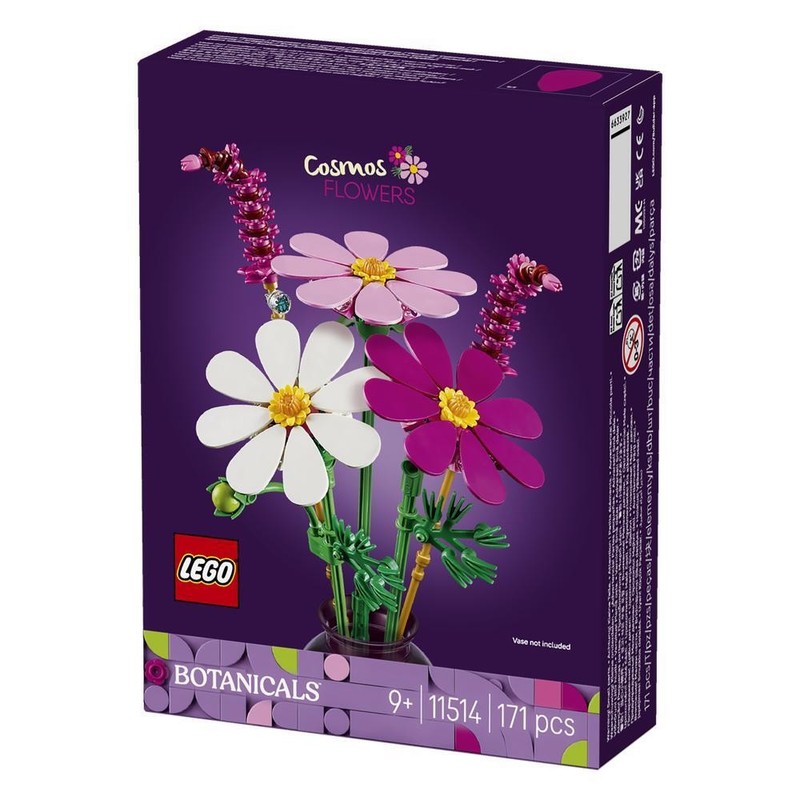 LEGO Botanicals Cosmos Flowers Set 11514 Creative Floral Display Gift