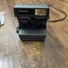 Vintage Polaroid OneStep CloseUp Instant Camera 600 Film Built-In Flash Retro
