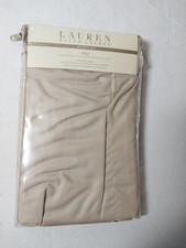 Lauren Ralph Lauren Huntley Standard Sham 100 Cotton Champagne Khaki NEW