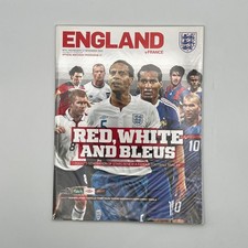 England v France, 17/11/2010, International Friendly, Programme P42