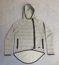 Nike Tech Jacket Womens XS Gray Full Zip Cape Hoodie Sportswear