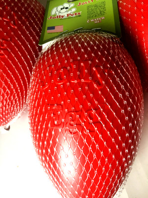Jolly Pets Egg Kunststoff Hundesppielzeug Treibspielzeug ROT small 20cm JOL105