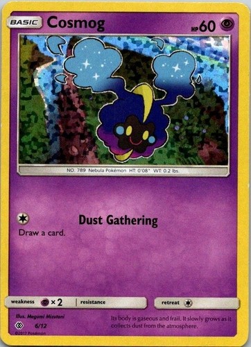 Cosmog 6/12 Holo Pokemon McDonald's Collection 2017 2017 NM