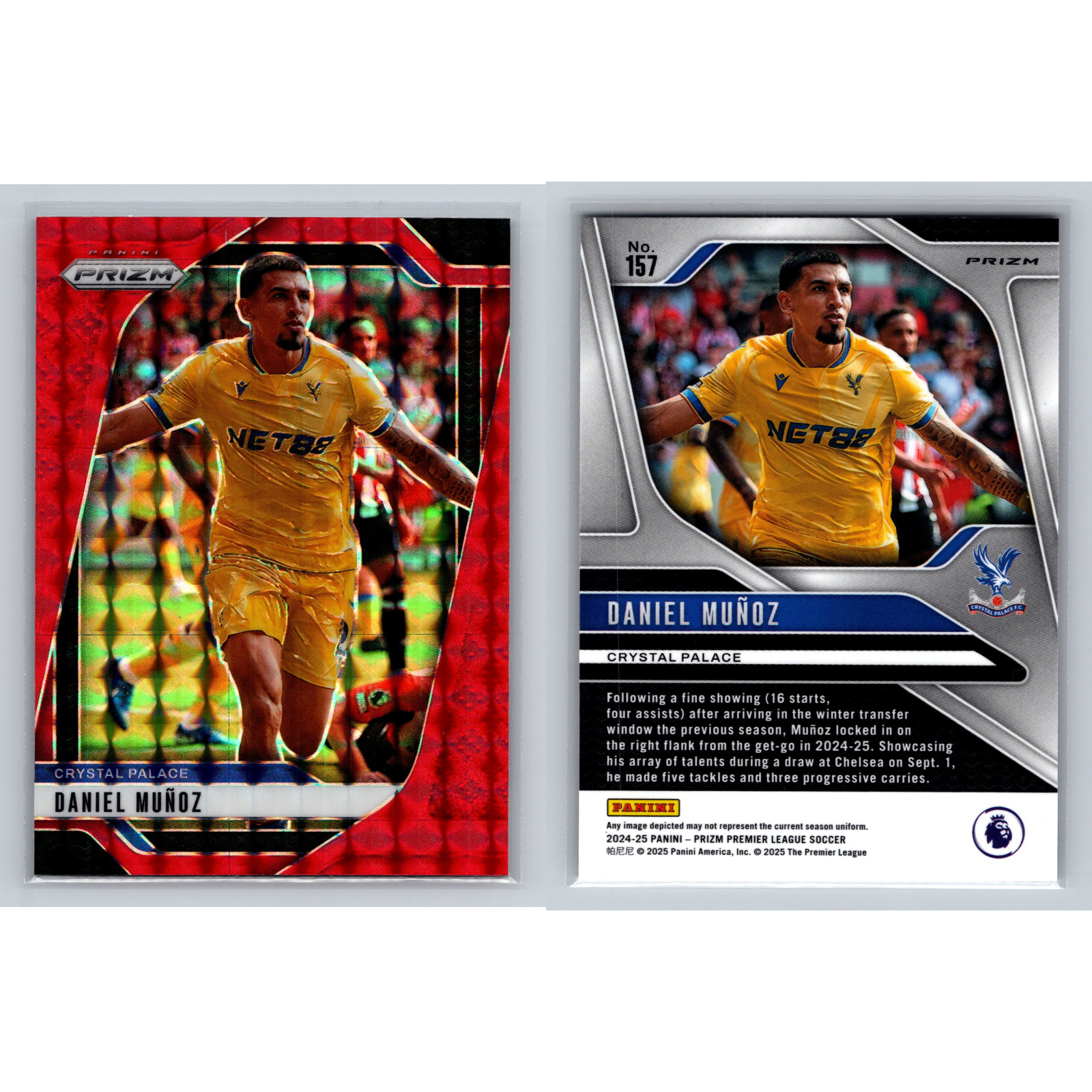 Crystal Palace Lot Panini Topps Rookie RC Prizm Select Mosaic Premier League 15c view 6